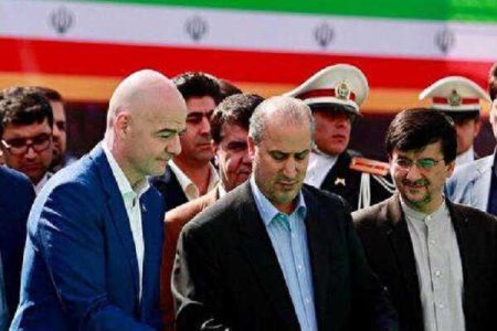 اینفانتینو: فوتبال ایران در حال شکوفایی است - خبرگزاری آژیراک | اخبار ایران و جهان