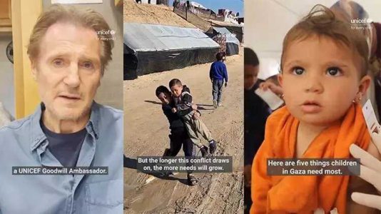 5 نیاز کودکان غزه به زبان بازیگر معروف هالیوودی