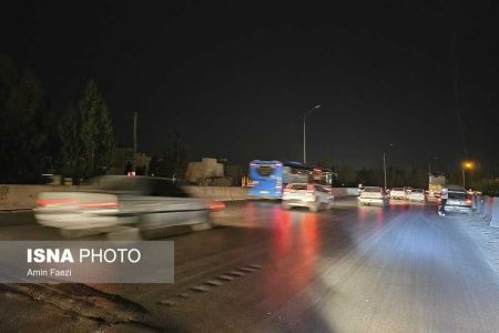 ترافیک نیمه سنگین در محورهای بازگشت از شمال کشور/ چالوس و آزادراه تهران - شمال یکطرفه شد
