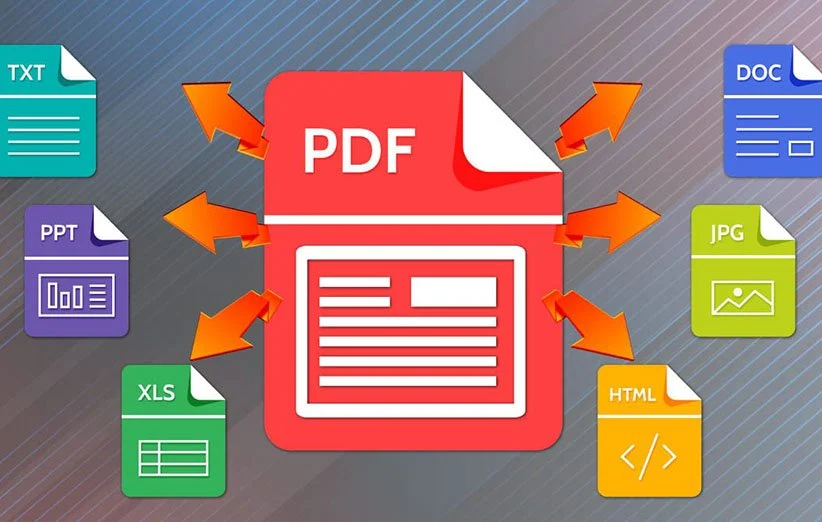 تبدیل فایل های PDF به فرمت های دیگر