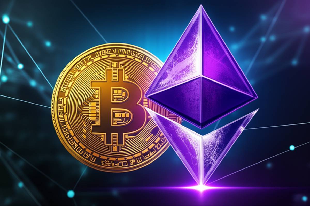 مقایسه بیت کوین و اتریوم
