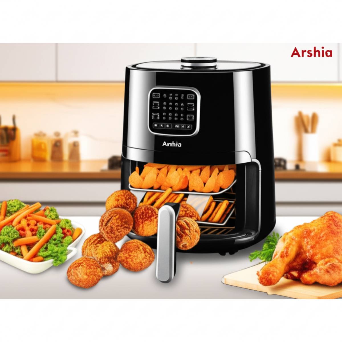 سرخ کن بدون روغن 11 لیتری عرشیا AF118-3249 - نقد و بررسی