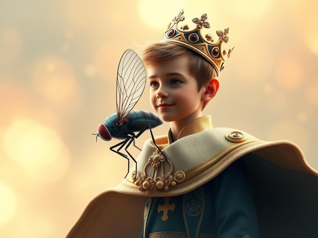 کتاب خلاصه مگسک و پسرک 16 - شاهزاده خوشگول و ملکه گوگول