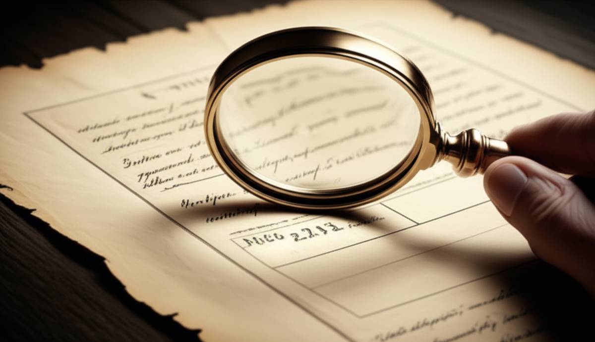 تاریخ شروع مالکیت در سند کجاست؟ یافتن محل دقیق تاریخ در سند