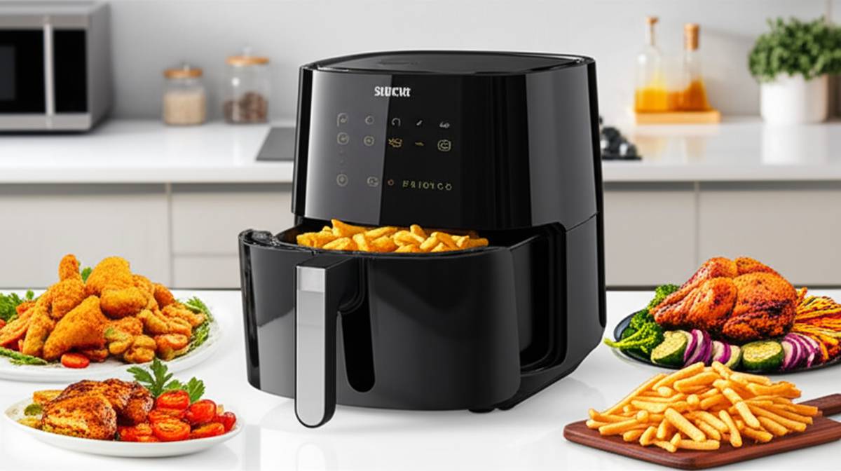 سرخ کن بدون روغن سنکور SFR 9500SS | نقد و بررسی جامع