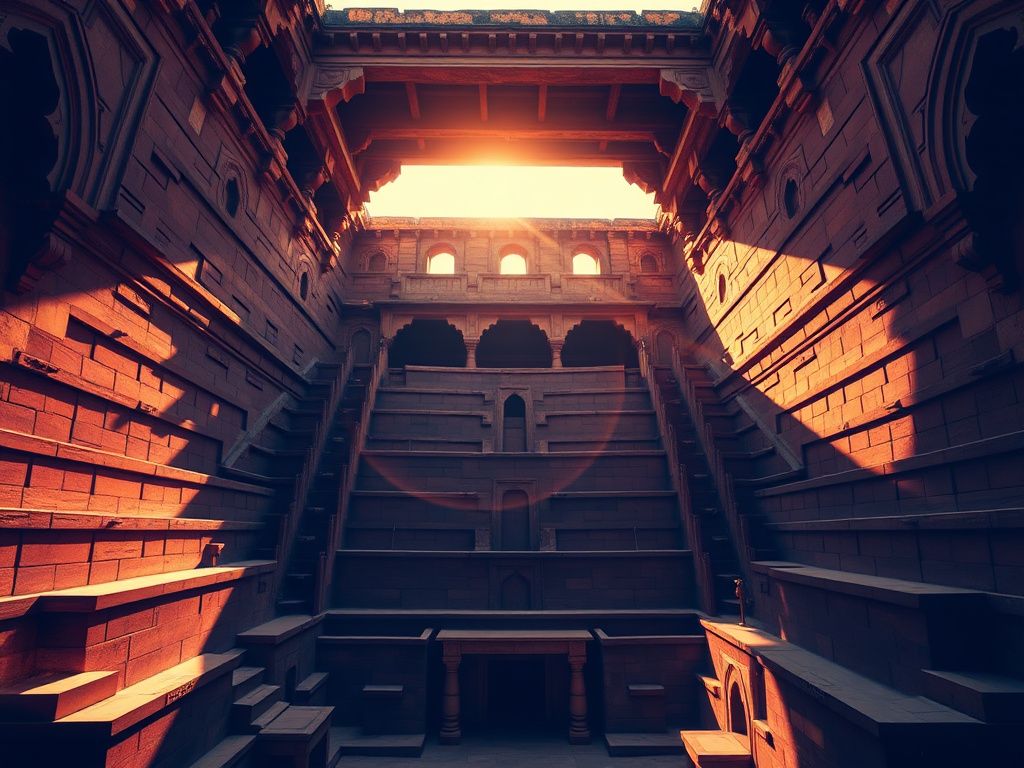 آب انبار آگراسن کی بائولی | دیدنی های تاریخی دهلی نو