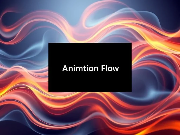انیمیشن Flow: راهنمای جامع مفاهیم، تکنیک ها و نکات