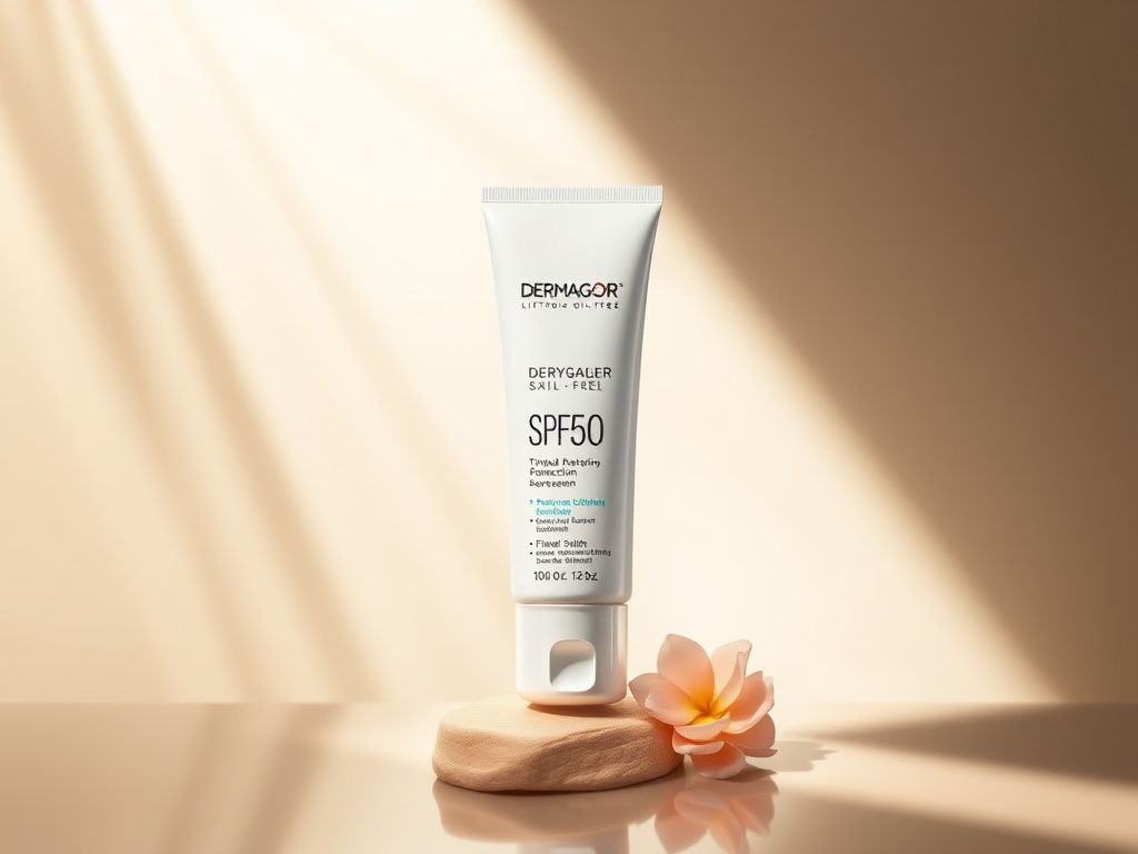 ضد آفتاب درماگور SPF50 رنگی فاقد چربی | نقد 3 در 1