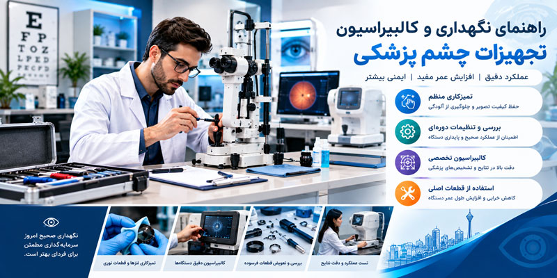 خرید انواع تجهیزات چشم پزشکی در تهران